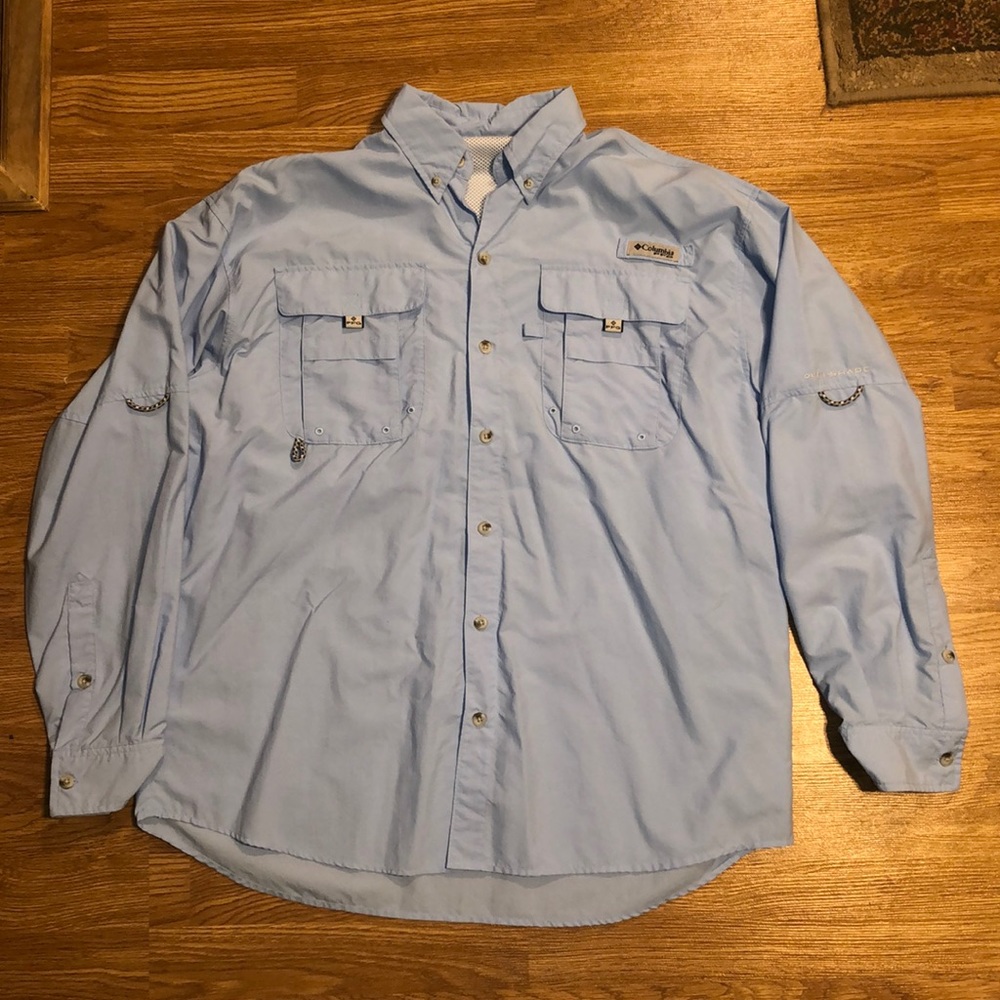 light blue Columbia PFG